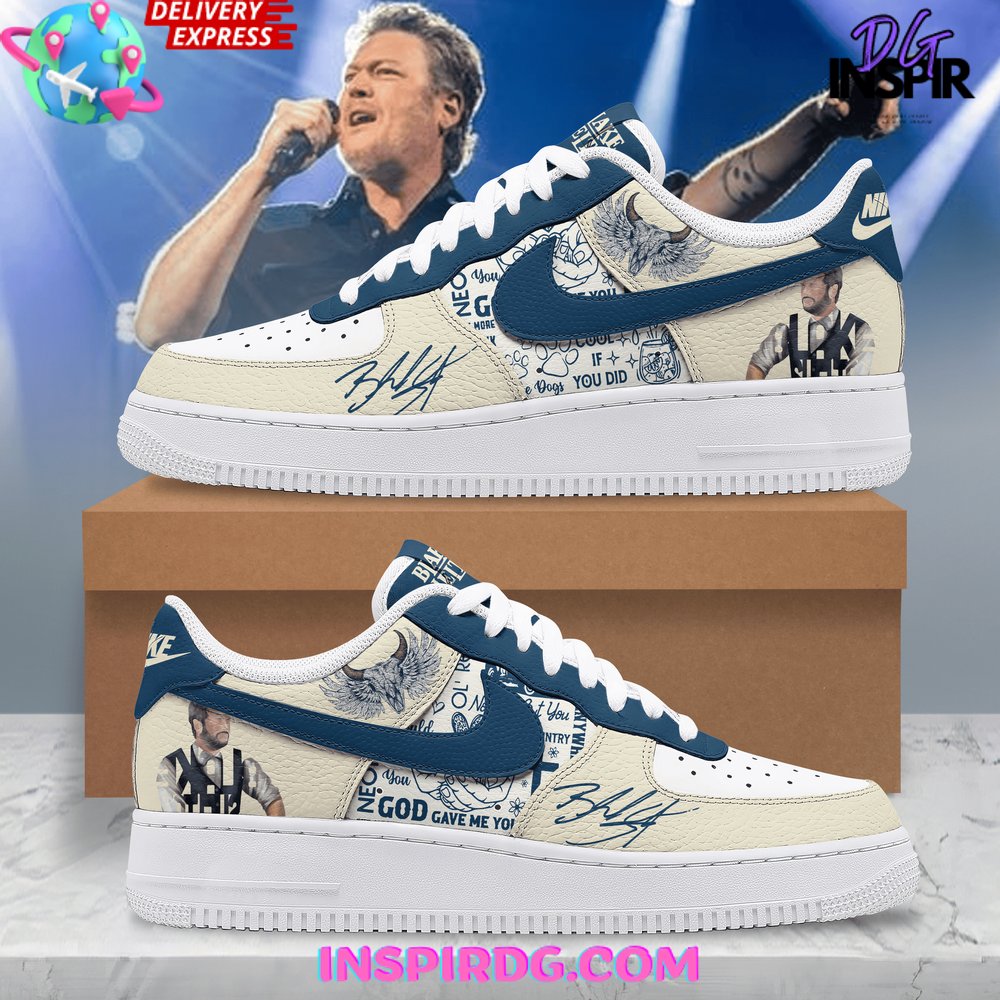 Blake Shelton Limited Edition Air Force 1