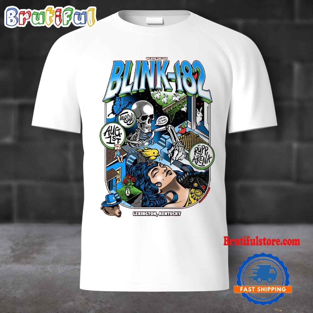 Blink-182 One More Time Tour Live At Lexington Kentucky On August 1 2024 T Shirt