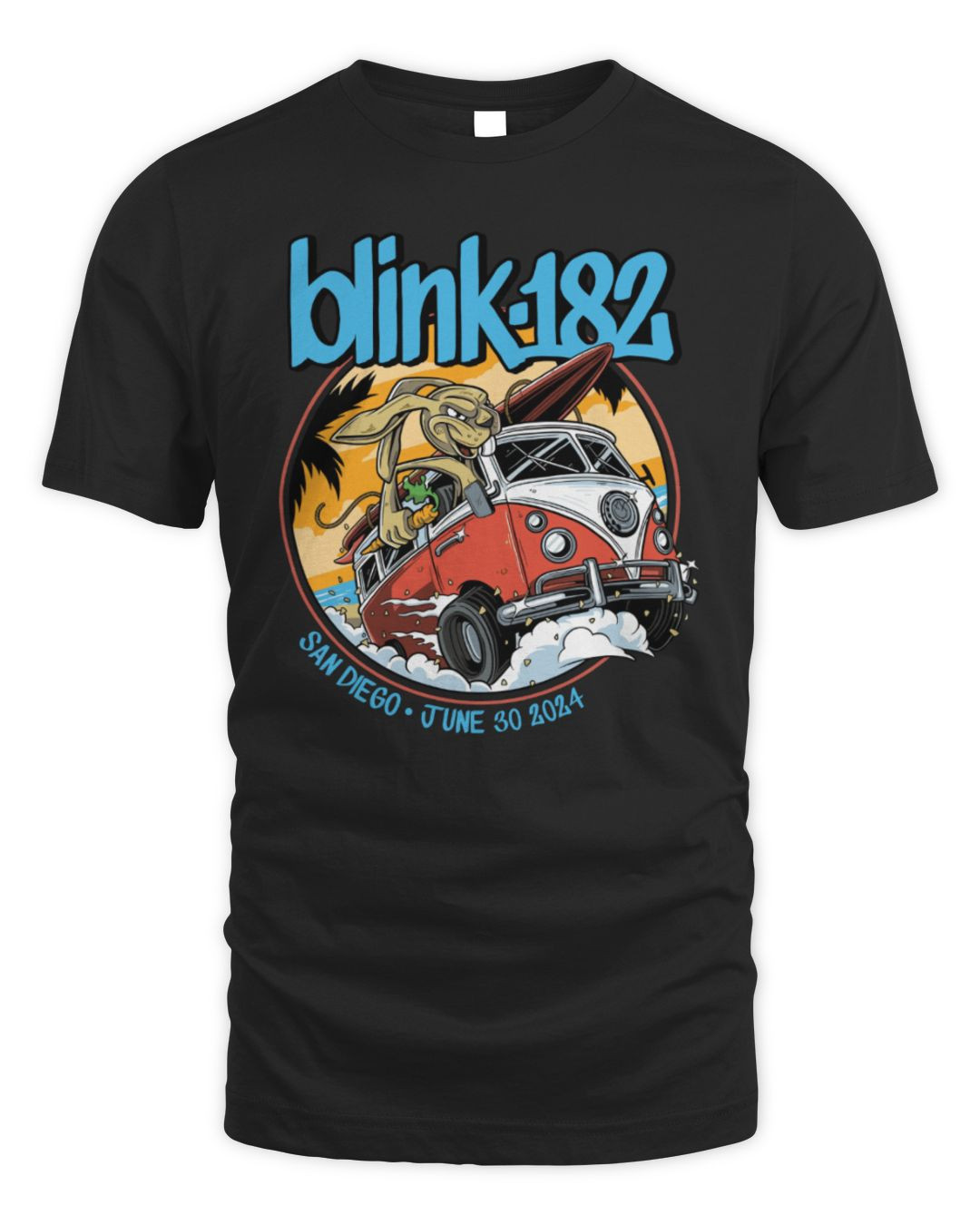 Blink 182 Tour Merch Blink 182 San Diego June 30 2024 Shirt Premium Merchandise