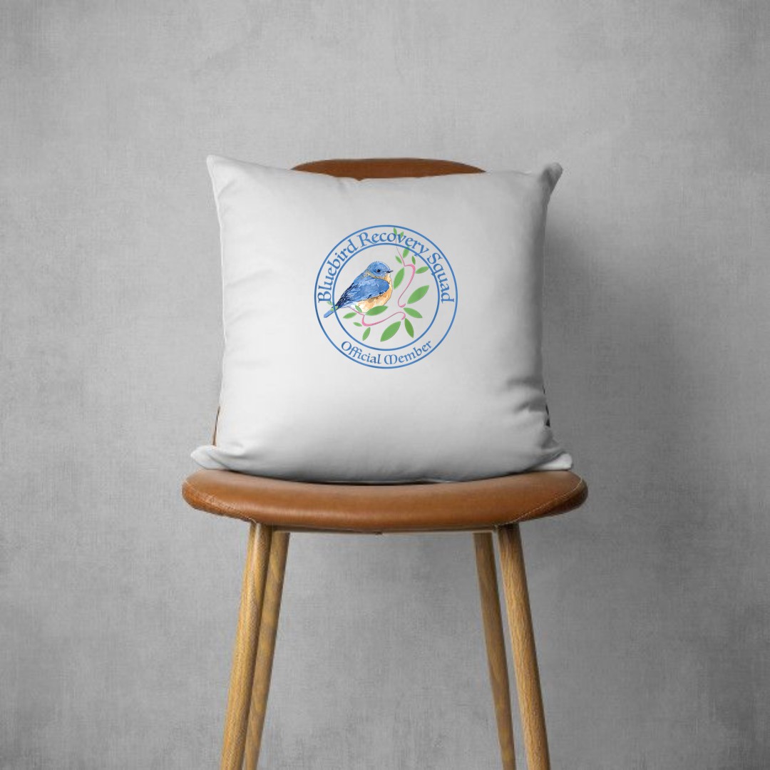 Bluebird Recovery, Eastern Bluebirds, Bluebird Volunteers Pillows