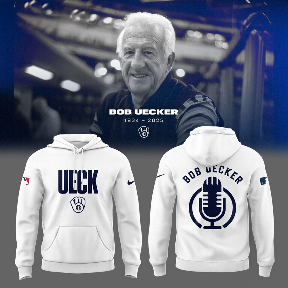 Bob Uecker Tribute Hoodie â€“ Brewers Icon & Hall of Fame Fan Gift