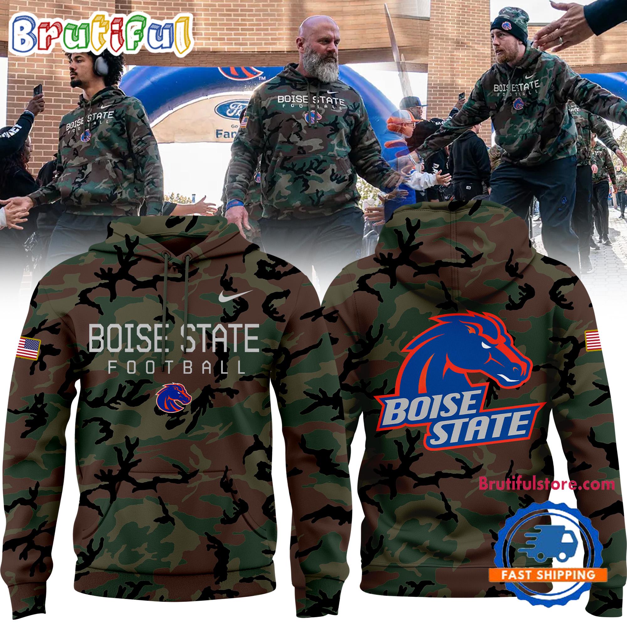 Boise State Broncos 2024 Military Appreciation Hoodie
