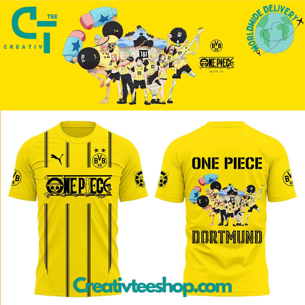 Borussia Dortmund x One Piece Yellow Shirt