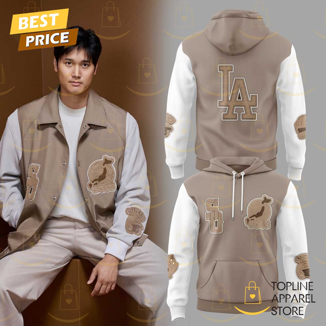 BOSS x Shohei Ohtani Los Angeles Dodgers Hoodie Gift For Sport Music Fans