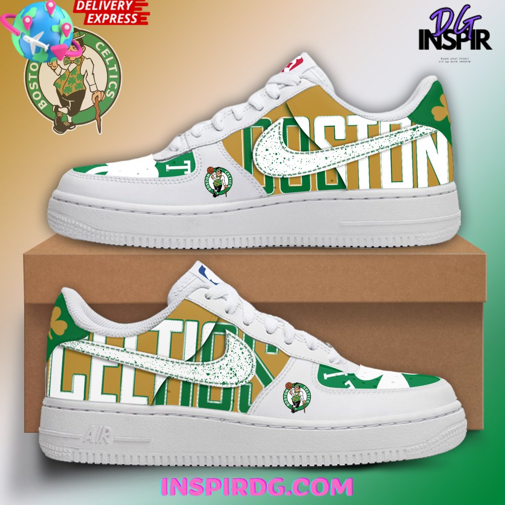 Boston Celtics 2025 Limited Edition Air Force 1 Shoes