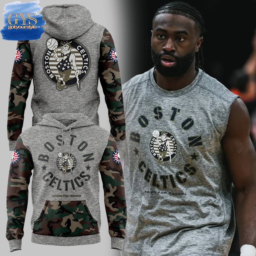 Boston Celtics Hoops For Troops Limited Edition Hoodie