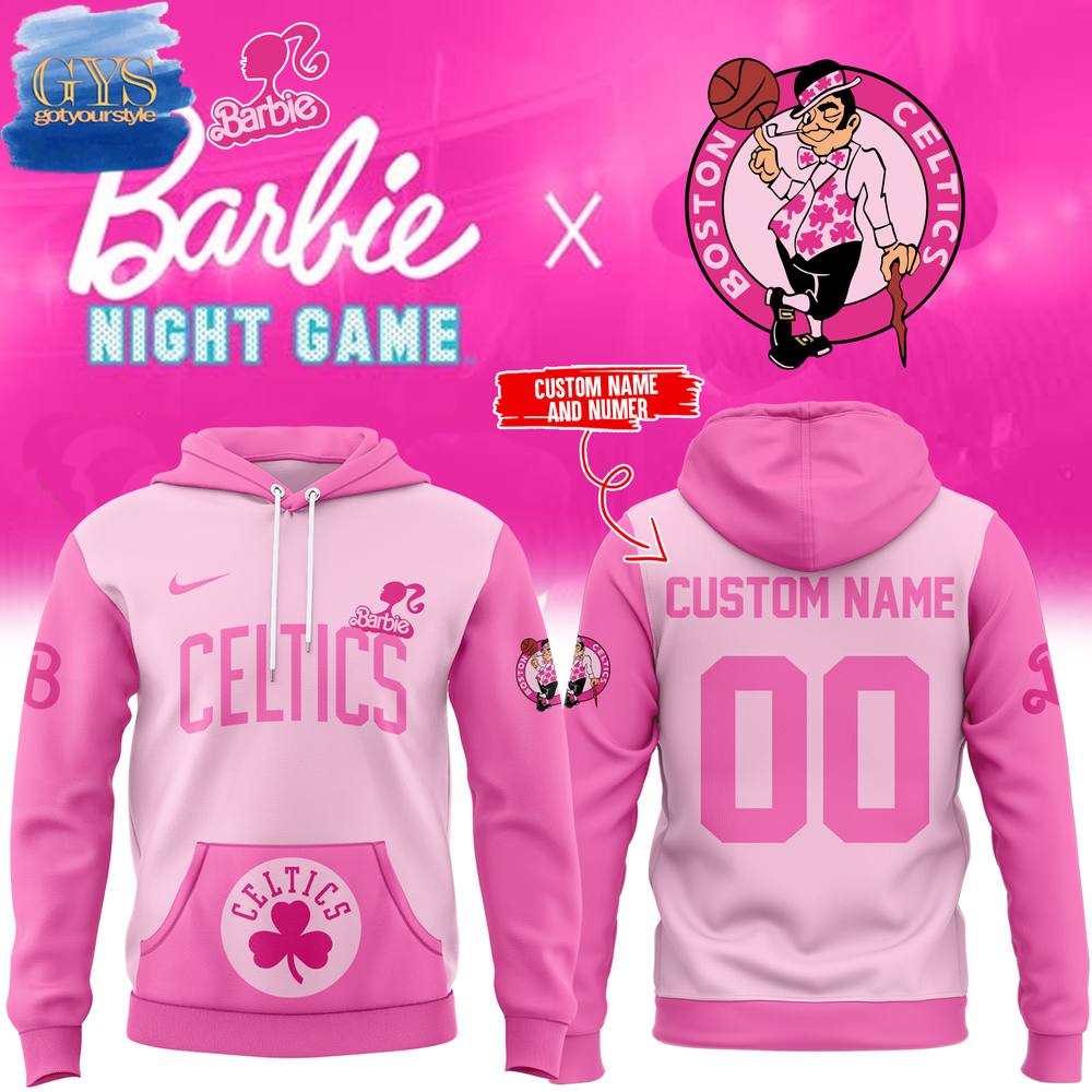 Boston Celtics x Barbie Night Game Limited Edition Hoodie