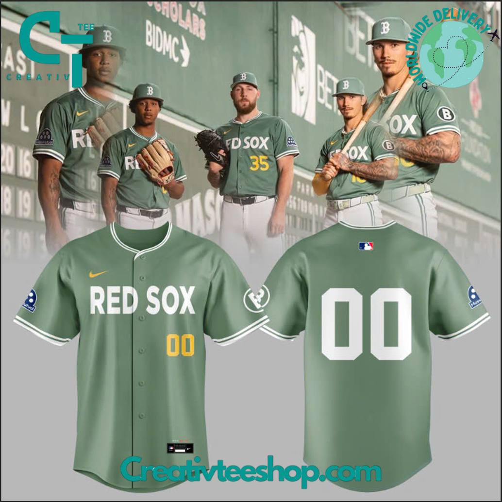 Boston Red Sox 2025 City Connect Special New Baseball Jersey