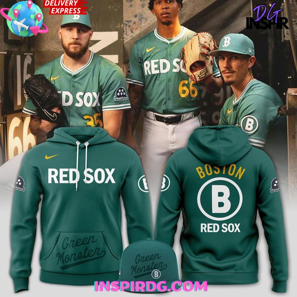 Boston Red Sox Green Monster 2025 Hoodie Premium Merchandise