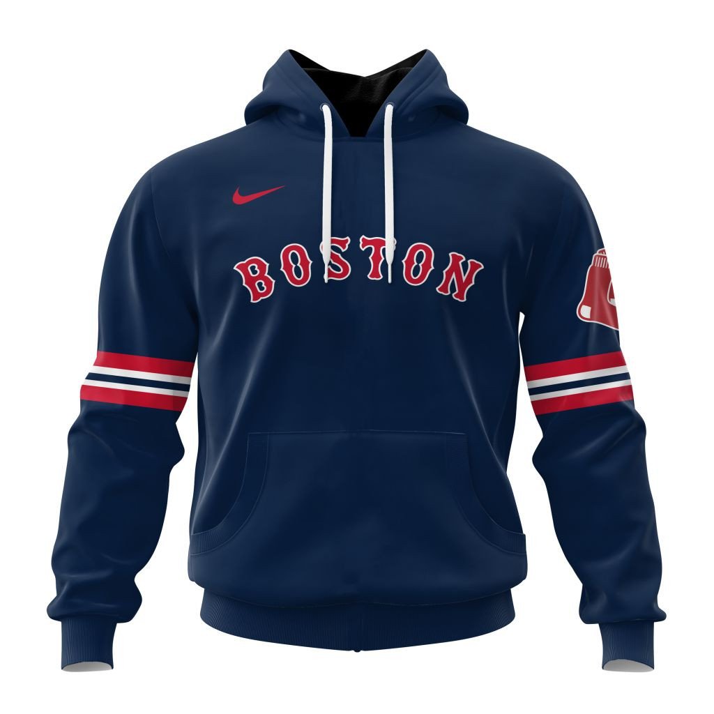 Boston Red Sox Personalized Alternate Design Concept Hoodie
