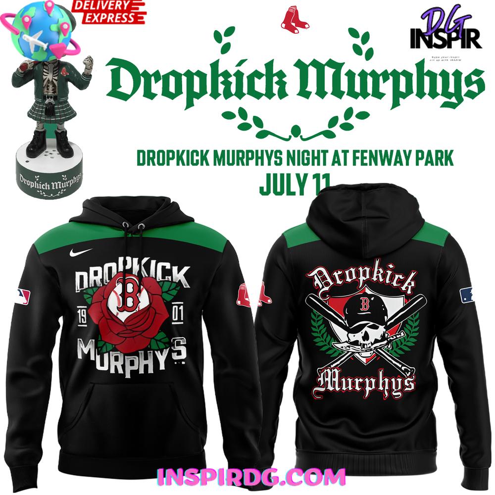 Boston Red Sox x Dropkick Murphys Night 2025 Hoodie Premium Merchandises