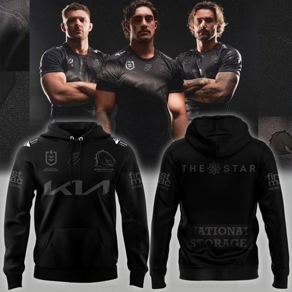 Brisbane Broncos x Black Dog Institute Hoodie Great Fathers Day Gifts