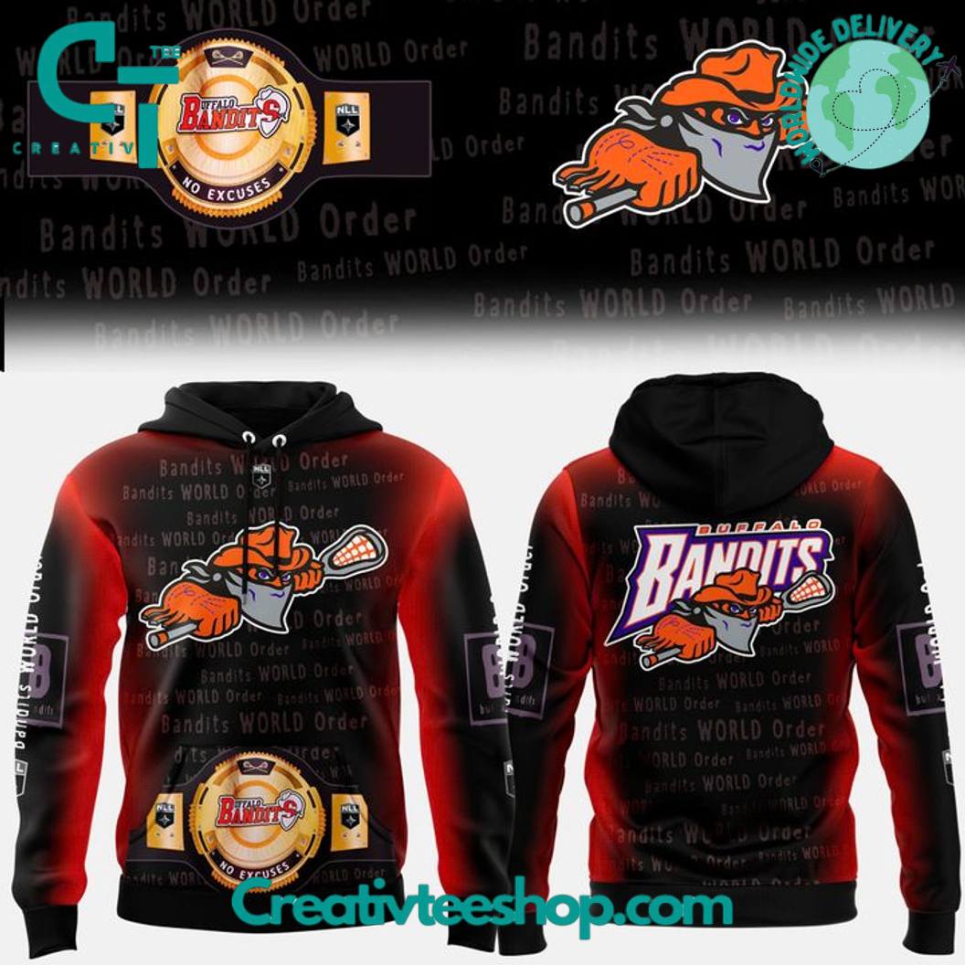 Buffalo Bandits x Wrestling Night 2025 Special Hoodie