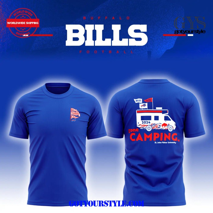 Buffalo Bills 2024 Training Camp T-Shirt Gift For Sport Music Fans