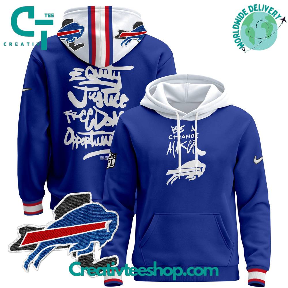 Buffalo Bills Be A Change Maker Inspire Change Hoodie