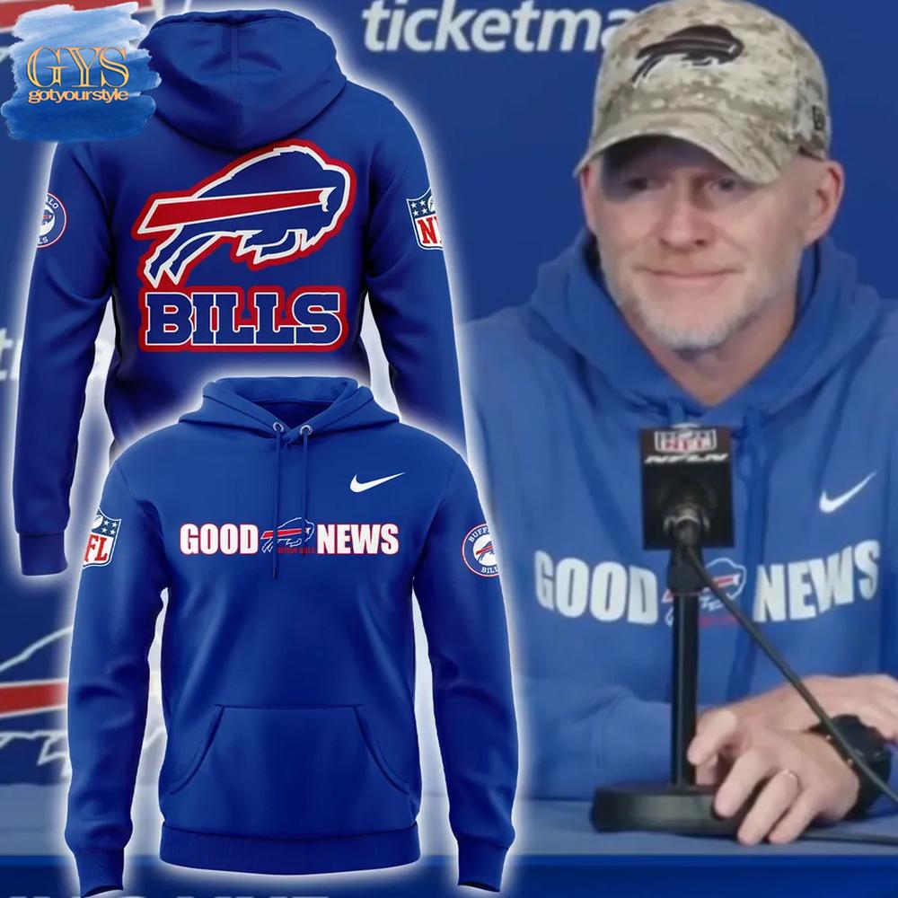Buffalo Bills Good News Special Edition Hoodie Premium Merchandises
