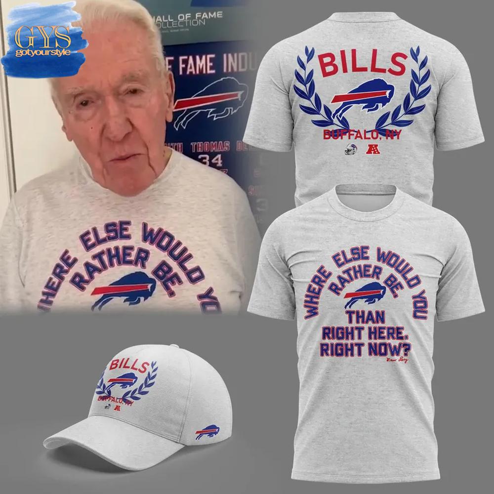 Buffalo Bills Homage Marv Levy Quote T-Shirt Premium Merchandises