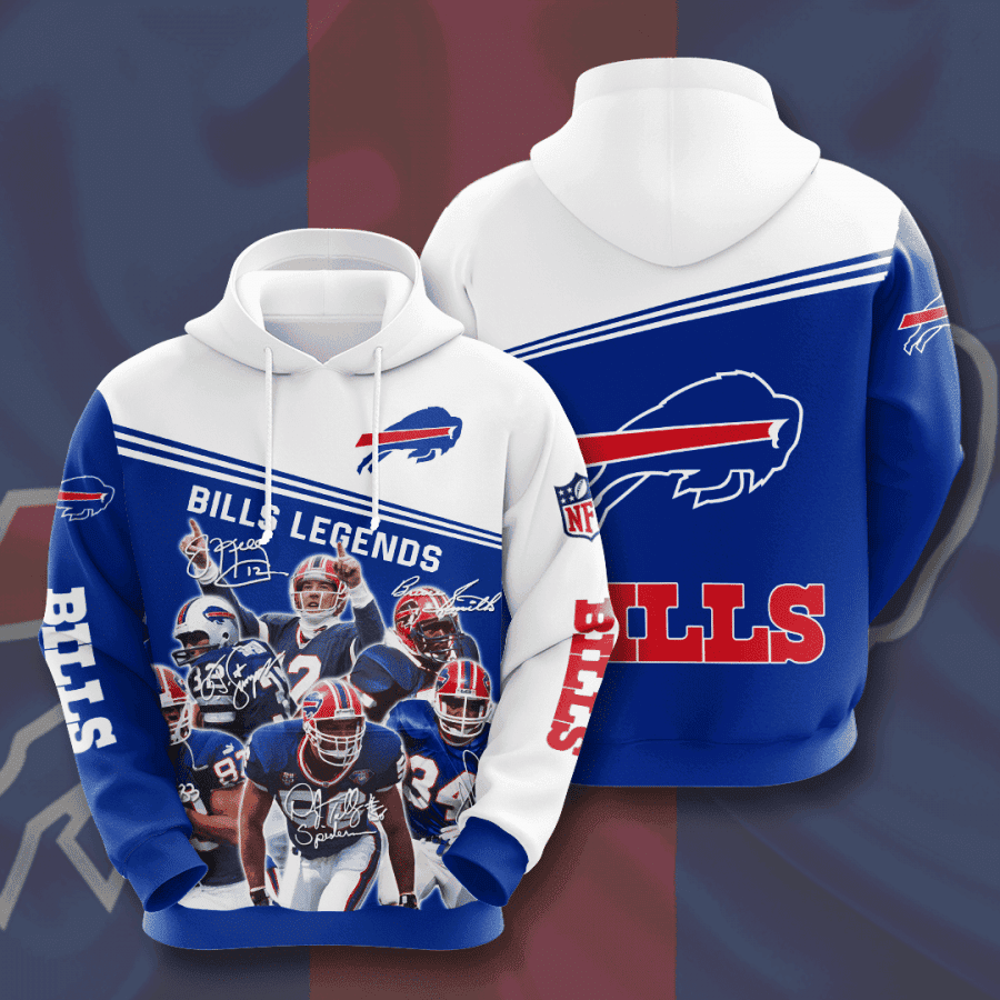Buffalo Bills Hoodie  Zip Hoodie Version 2246