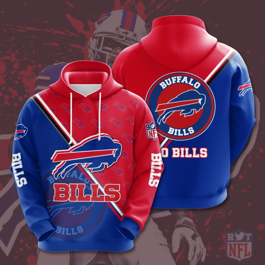 Buffalo Bills Logo NFL Football Team Hoodie