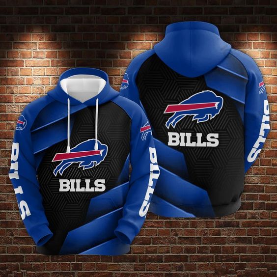 Buffalo Bills Logo V1 NFL Football Team Hoodie