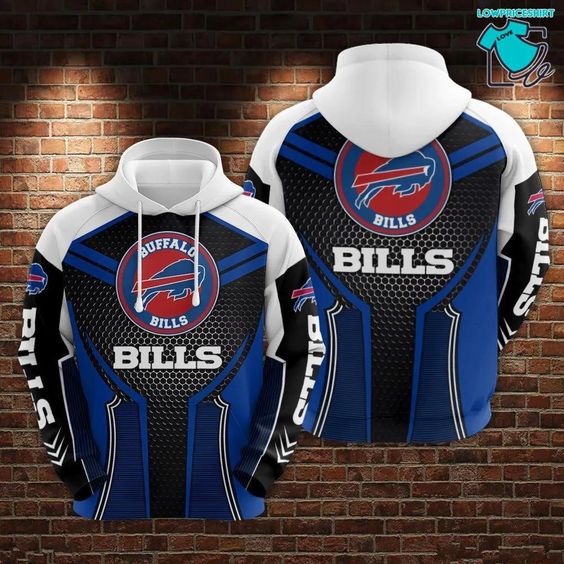 Buffalo Bills Machines Amor V1 NFL Football Team Hoodie