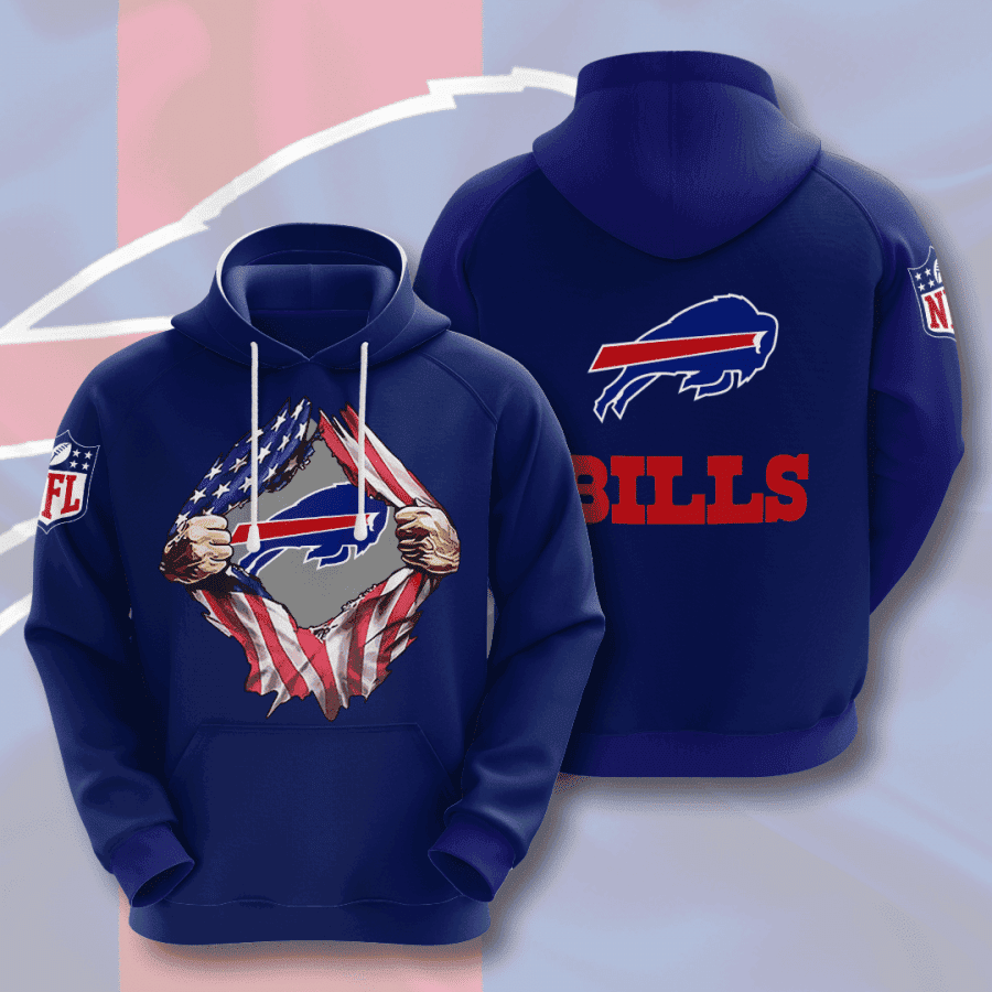 Buffalo Bills NFL Hoodie  Zip Hoodie Version 937