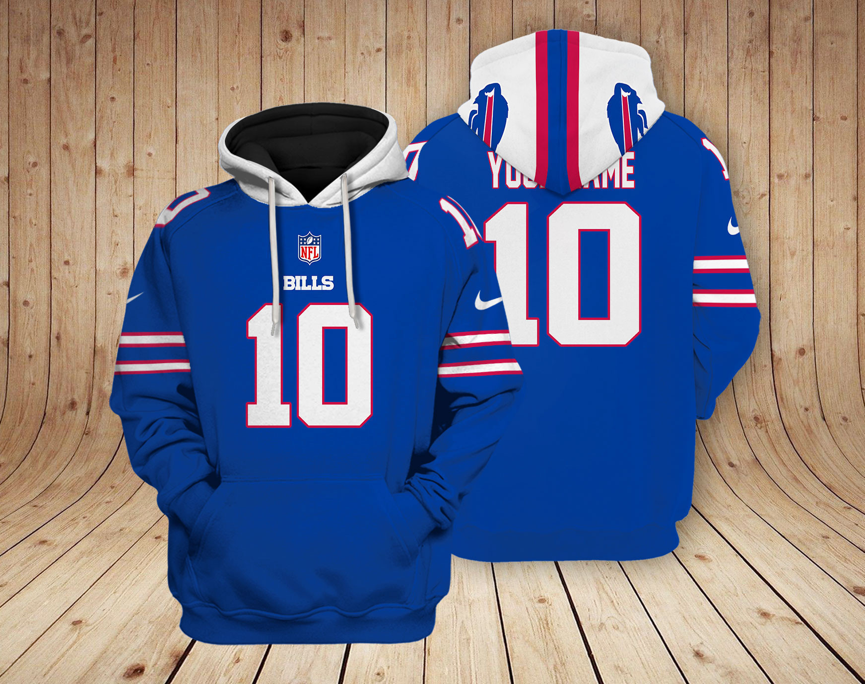 Buffalo Bills NFL Team 3D Hoodie