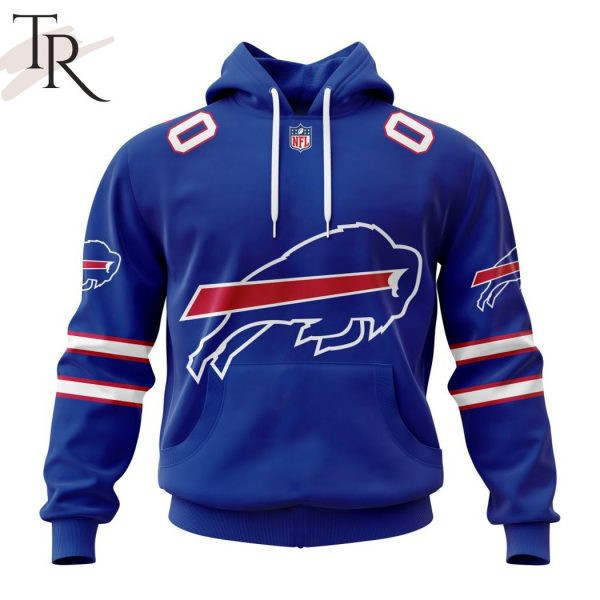 Buffalo Bills Personalized Name And Number NFL 3D Hoodie Version 80