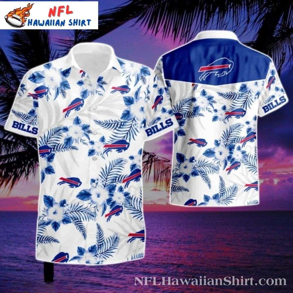 Buffalo Bills Tropical Shirt - Men's Hawaiian Style For NFL Fans Gift For Sport Music Fans