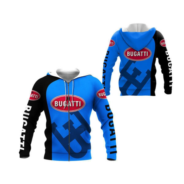 Bugatti Automobile 8k167 Fan Gift 3d Zip Hoodie Ii0 670