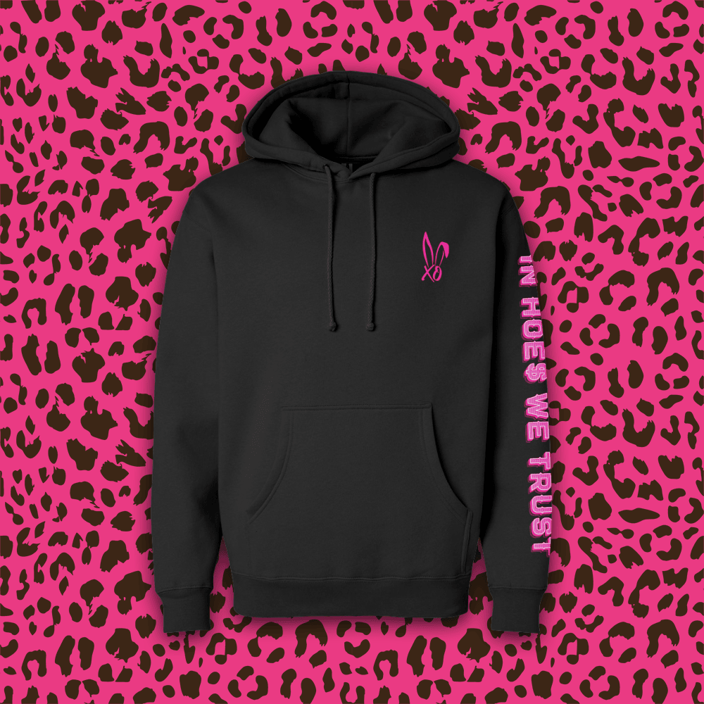 Bunnie XO Merch In Hoes We Trust Hoodie Dad Gifts For Fathers Day 2025