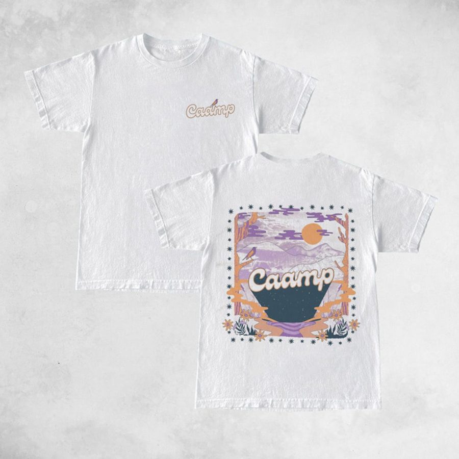 Caamp Tour 2024 2025 Shirt, 2024 2025 Tour Caamp Mountain Valley Shirt Premium Merchandise