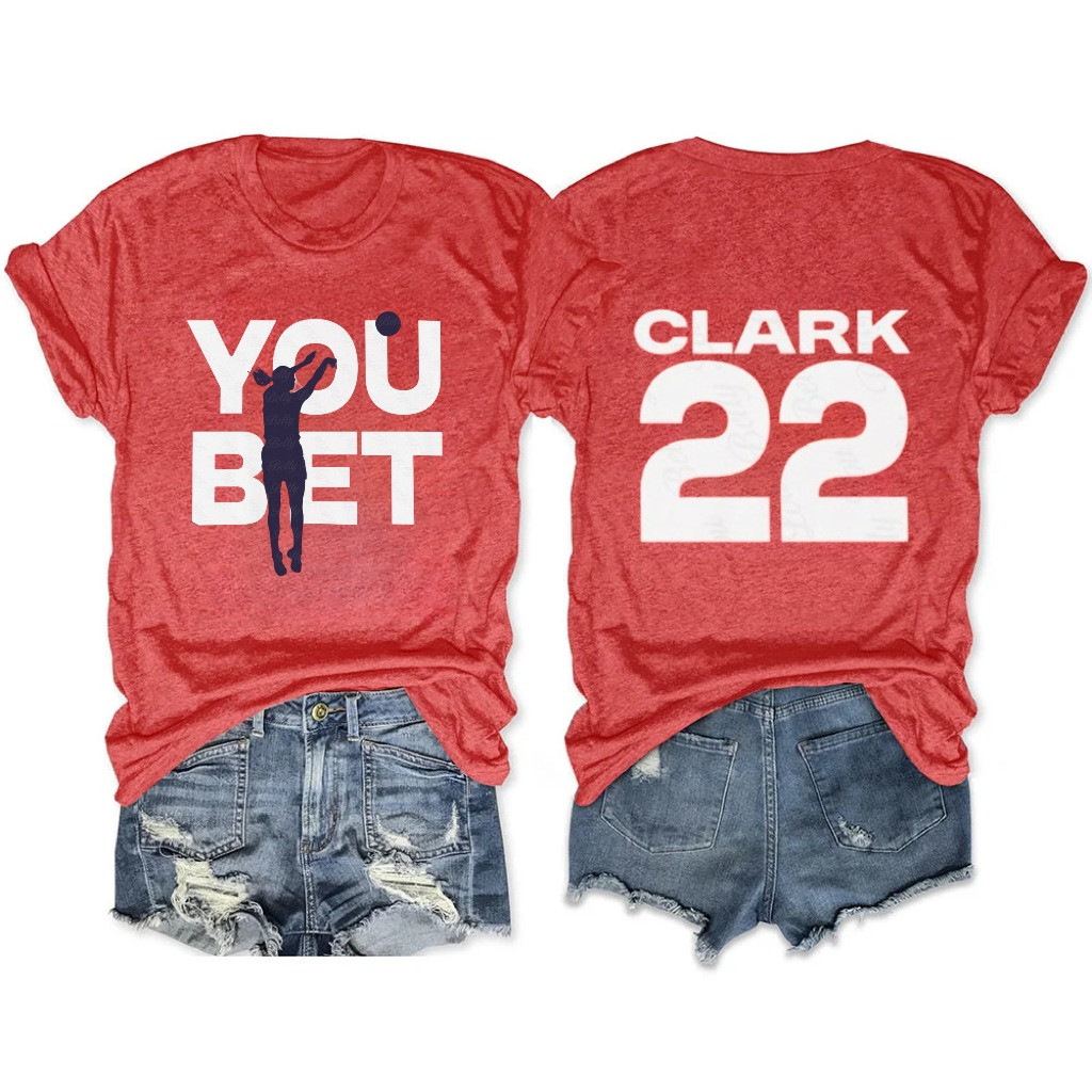Caitlin Clark You Bet 22 Womenâ€™s T-Shirt Indiana Fever Basketball Fan Merch Gifts For Her