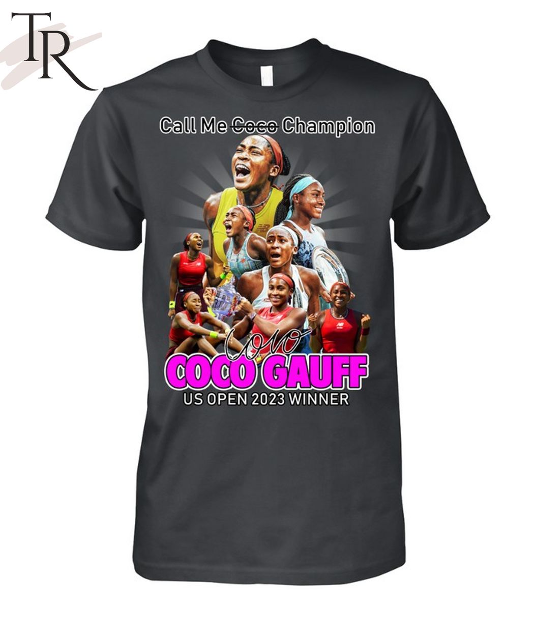 Call Me Coco Champion Coco Gauff US Open 2023 Winner Unisex T-Shirt