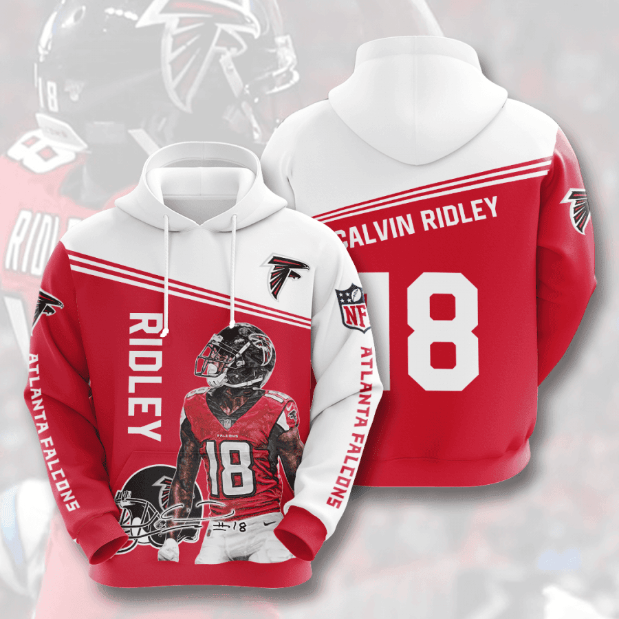 Calvin Ridley Atlanta Falcons Hoodie  Zip Hoodie