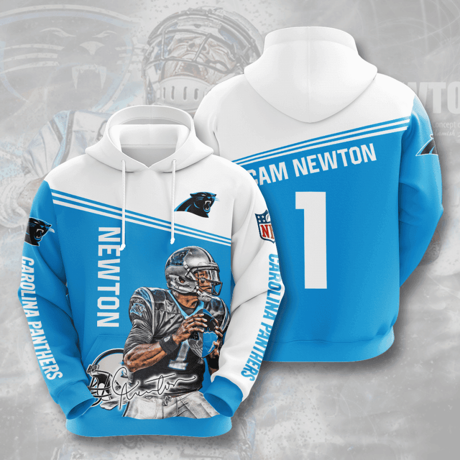 Cam Newton Carolina Panthers Hoodie  Zip Hoodie Version 923