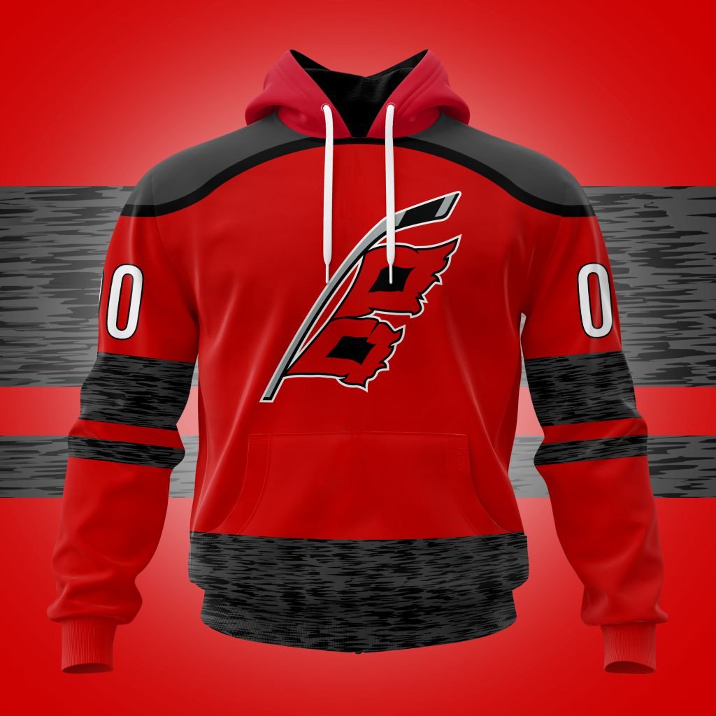 Carolina Hurricanes Special Colour Rush Design ST2401