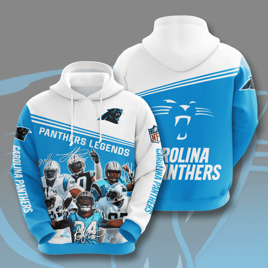 Carolina Panthers All Team Hoodie  Zip Hoodie Version 1559