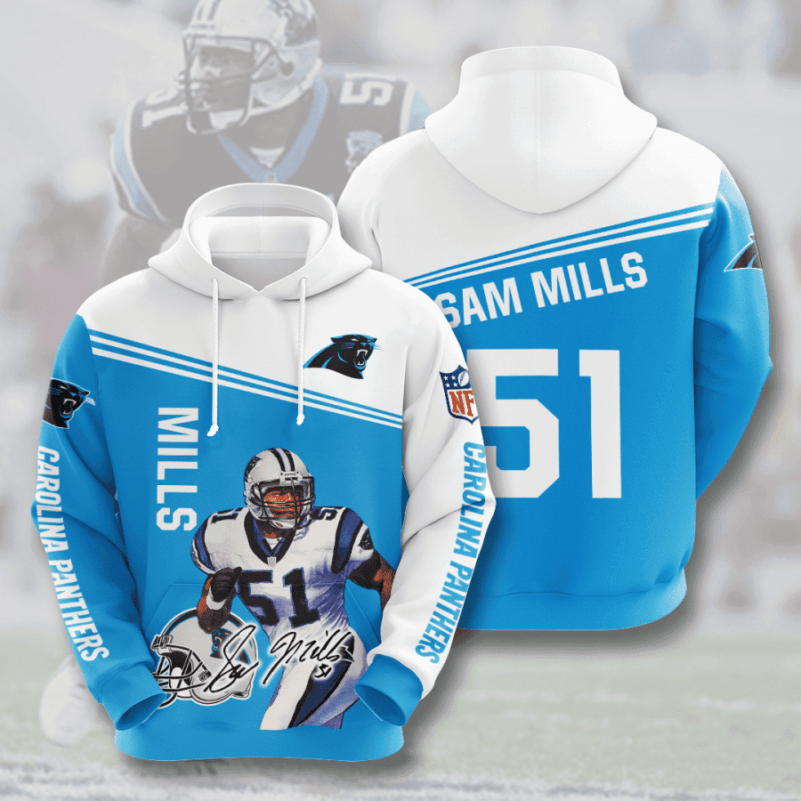Carolina Panthers Hoodie  Zip Hoodie Version 2553