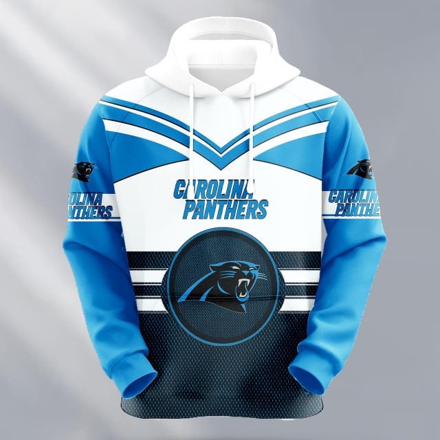 Carolina Panthers Logo NFL 3D Hoodie Version 207