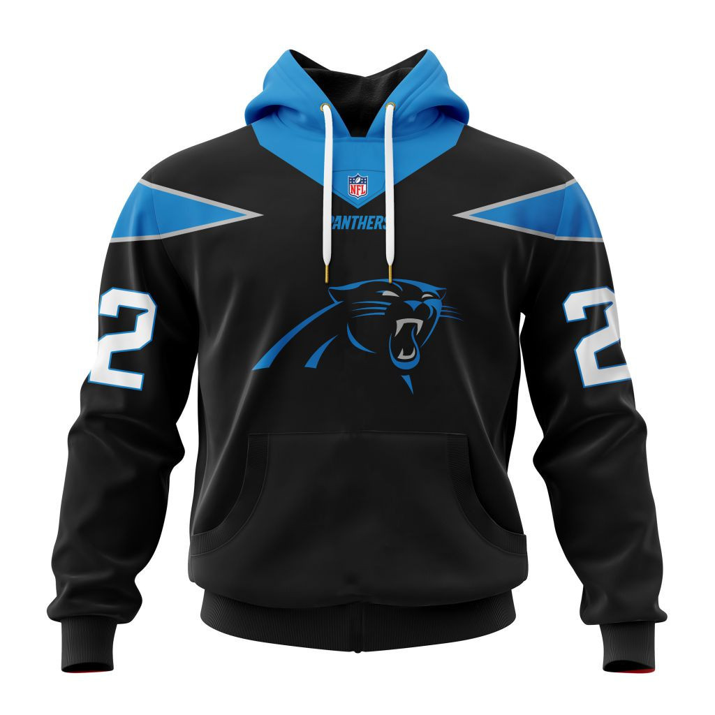 Carolina Panthers Specialized Design Personalized Letters Number V24101201 Hoodie