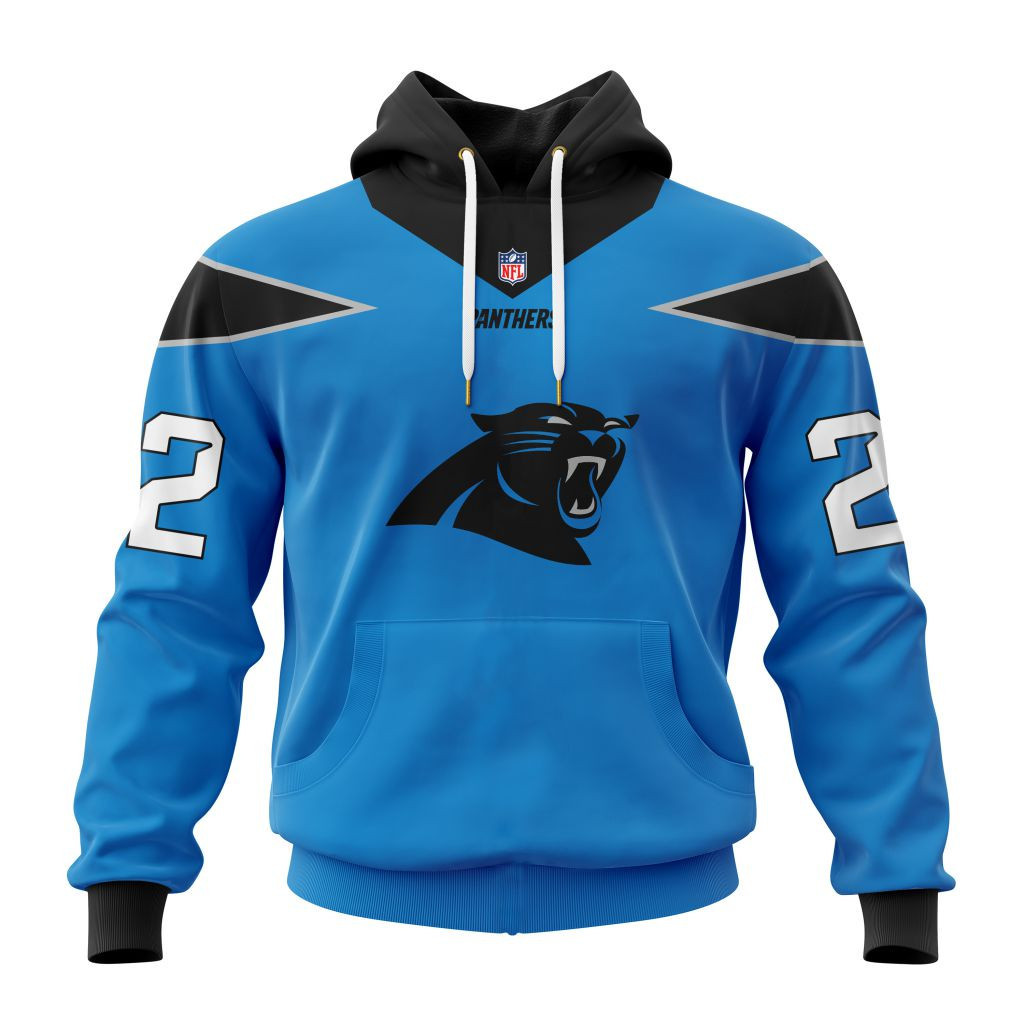 Carolina Panthers Specialized Design Personalized Letters Number V24101202 Hoodie