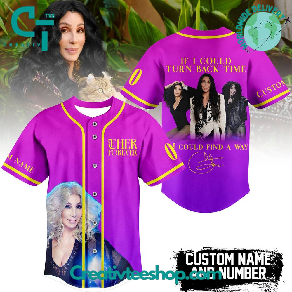 CHer Forever Special Purple Baseball Jersey