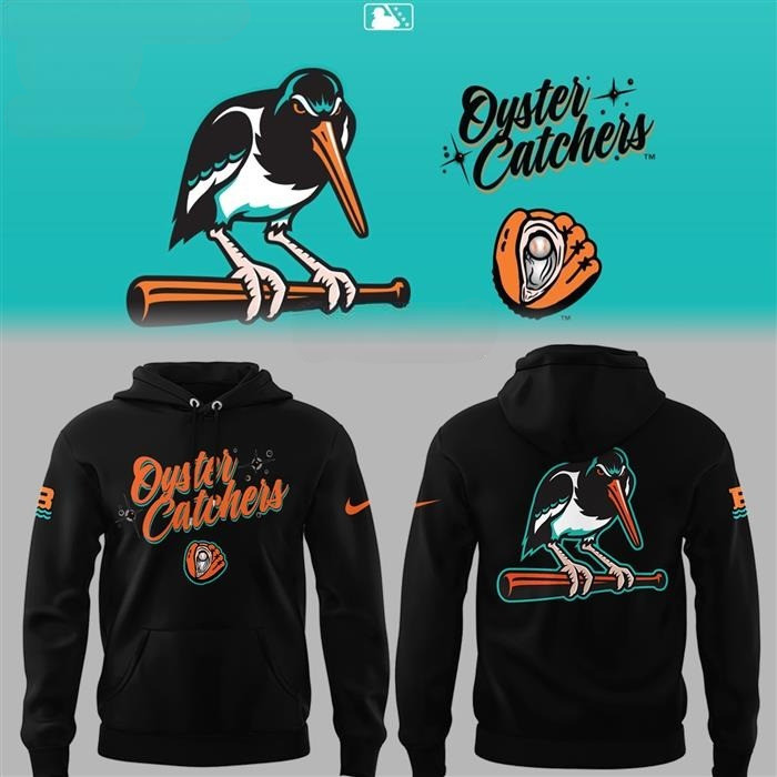 Chesapeake Baysox Oyster Catchers Hoodie Baseball Team Gift Ideas
