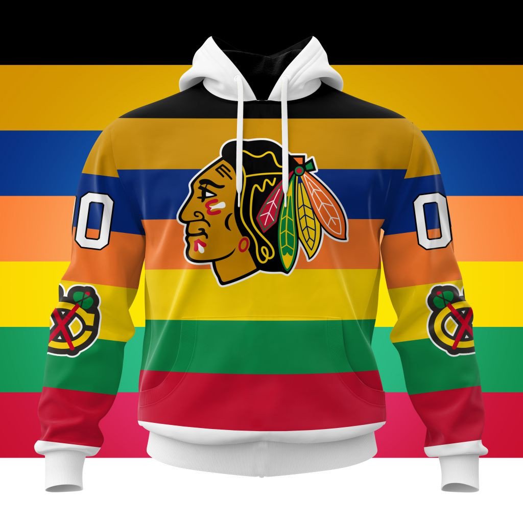 Chicago Blackhawks Special Colour Rush Design ST2401