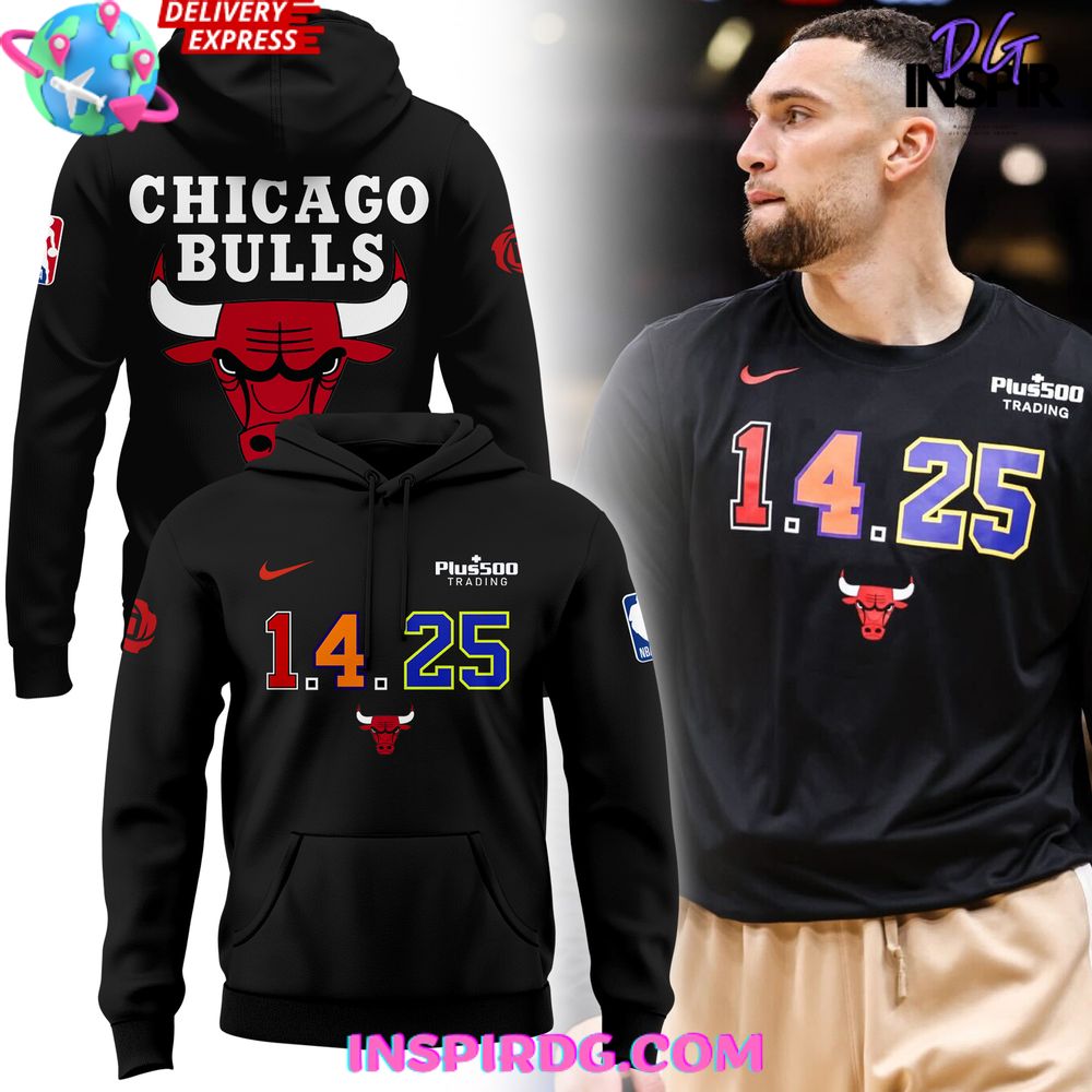Chicago Bulls 1.4.25 Limited Edition NBA Hoodie Gift For Sport Music Fans