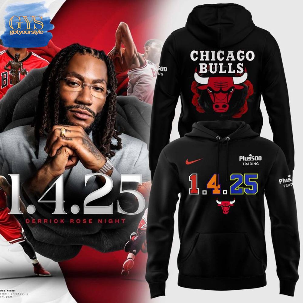Chicago Bulls Derrick Rose Night Limited Edition Hoodie Gift For Sport Music Fans