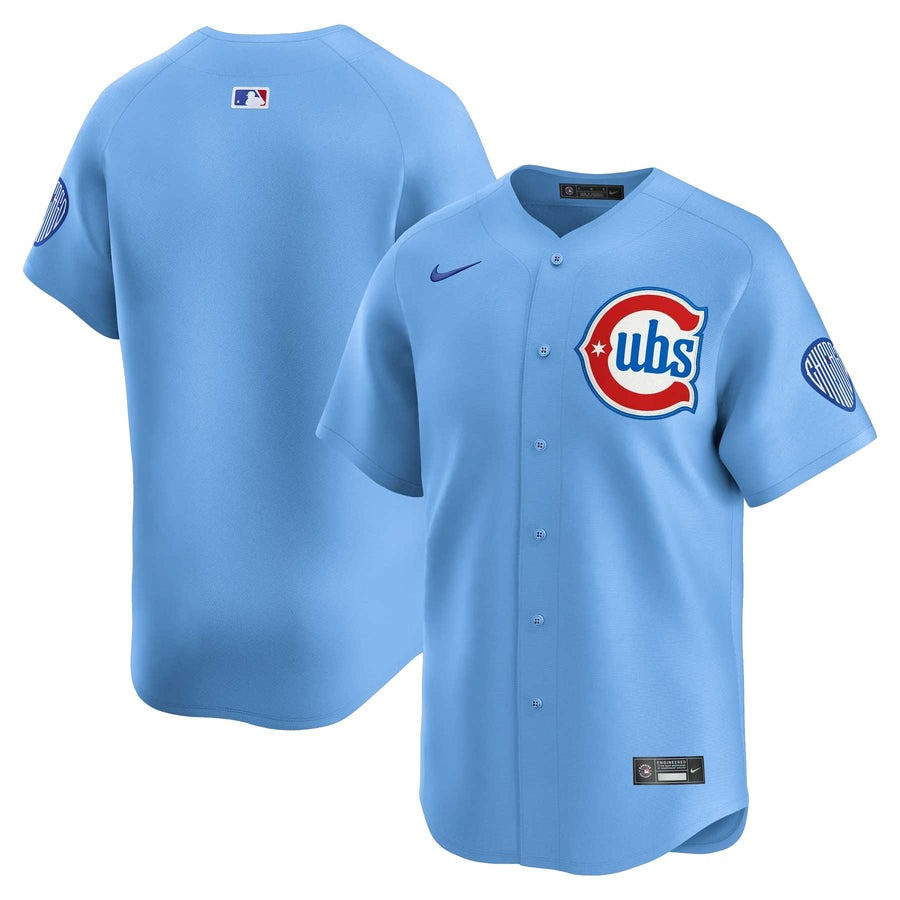 Chicago Cubs Alternate Light Blue Jersey MLB Chicago Cubs New Uniforms Fan Merch Gifts