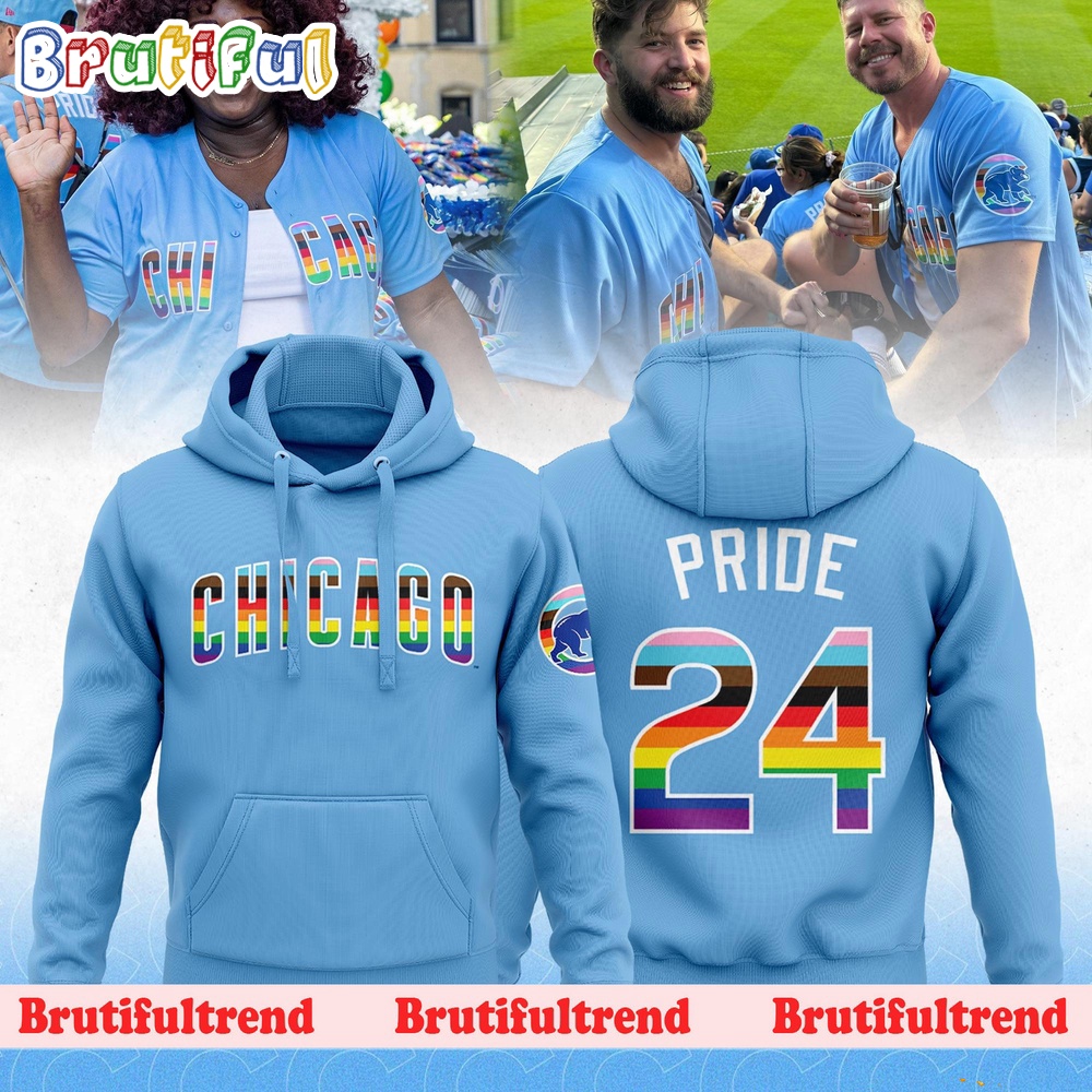 Chicago Cubs Pride Month 2024 Hoodie Gift For Sport Music Fans