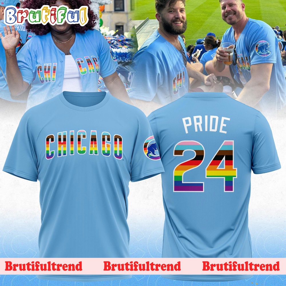 Chicago Cubs Pride Month 2024 T Shirt